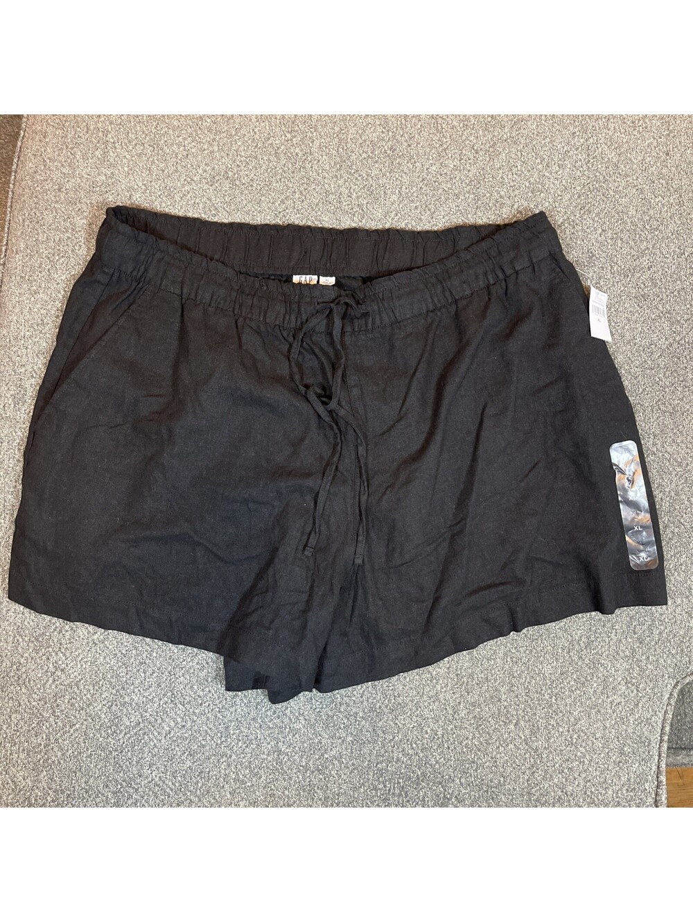 Gap Ladies Tencel Short Size XL True Black NWT